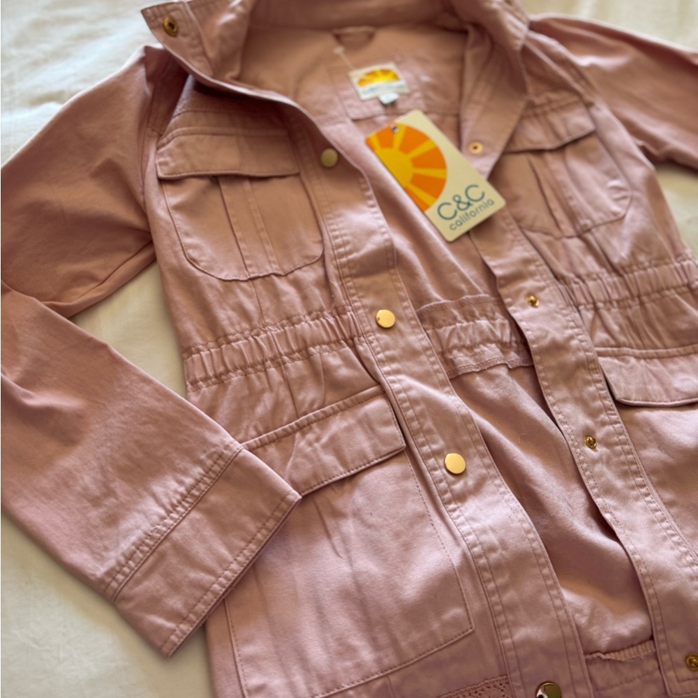 C&C California Blush Pink Jacket